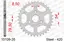 AFAM Bakdrev - Honda, Stål #420, 35T Z50 Monkey