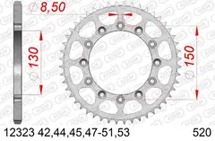 AFAM Bakdrev #520 - Yama WR/YZ/F,53T Standard