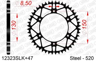 AFAM Bakdrev 520SLK+ - Honda/Yama WR/YZ CB/NX/XL/XR/TTR/WR/YZ++