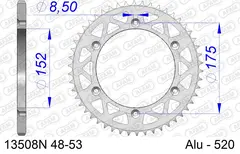 NB Bakdrev, Aluminium #520 WITHOUT AFAM MARK
