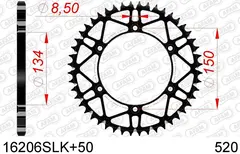 AFAM Bakdrev 520 SLK+ - KX/KXF, 49T KX250F 11-&gt;, KX450F 06-&gt;