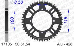 AFAM Bakdrev, Alu #428, SC- Kawa/Suzuki KX80/85/100, RM100