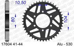 AFAM Bakdrev, Aluminium #530 - Kawasaki ZX9R,ZXR750R,ZXR750,ZX750