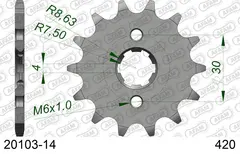 AFAM Framdrev 420 14T