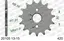 AFAM Framdrev #420 - Honda CR/CRF+ 15T CR80/85, CRF50/70, XR50/70cc