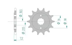 AFAM Framdrev #520 SC