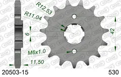 AFAM Framdrev 530 15T