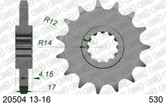 AFAM Framdrev #530 - Honda CBR 600 F (1987 - 1996)
