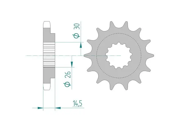 AFAM Framdrev 630 15T 