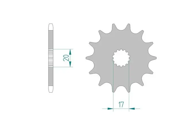 AFAM Framdrev #520 SC 