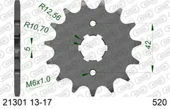 AFAM Framdrev #520 - Yamaha SR/XT/XV