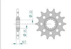 AFAM Framdrev 520