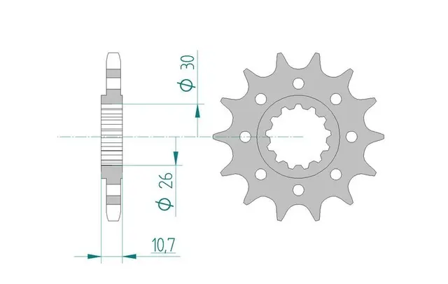 AFAM Framdrev 525 