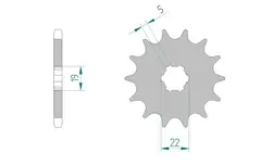 AFAM Framdrev 525