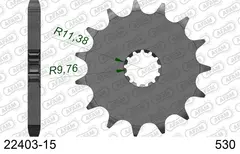 AFAM Framdrev 530 15T