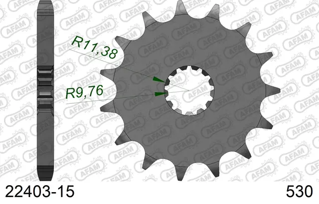 AFAM Framdrev 530 15T 
