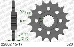 AFAM Framdrev #520 - Suzuki GSX-R 1000 2017-&gt;