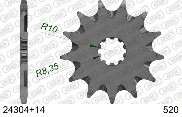 AFAM Framdrev #520 SC 