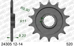 AFAM Framdrev #520 - Kawasaki KX 250 F (2006 - 2020)