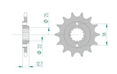 AFAM Framdrev 520