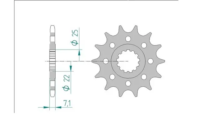 AFAM Framdrev 520 