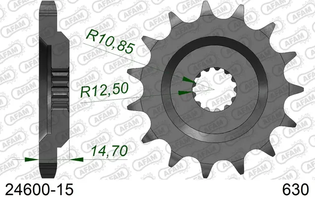 AFAM Framdrev 630 15T 