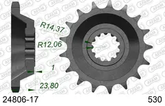 AFAM Framdrev 530 17T