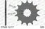 AFAM Framdrev #520 - GG/Kaw/Yamaha+, 15 XX250,EC450F,KX250,WR/YZ450F/FX