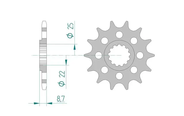AFAM Framdrev 520 