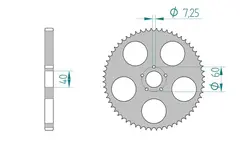 Bakdrev, Aluminium #428 BETA 80 REV