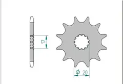 AFAM Framdrev 520