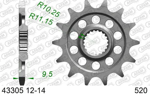 AFAM Framdrev #520, 13T 