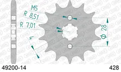 AFAM Framdrev #428, 14T