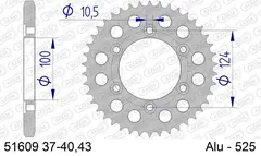 AFAM Bakdrev, Aluminium #525 - Ducati 916/996/1000