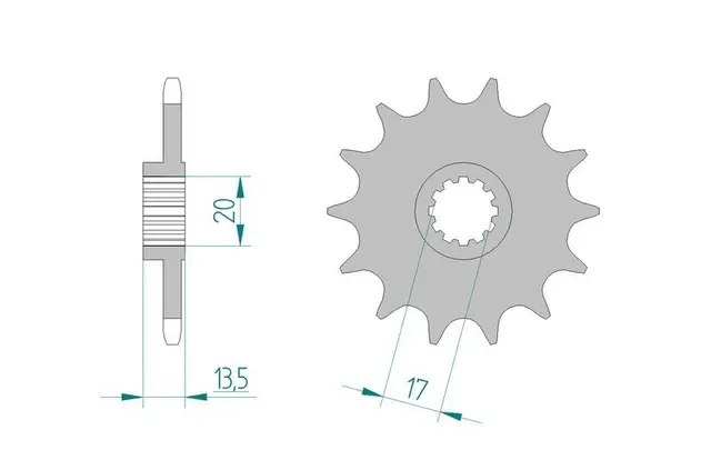 AFAM Framdrev 520 