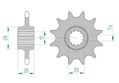 AFAM Framdrev 520