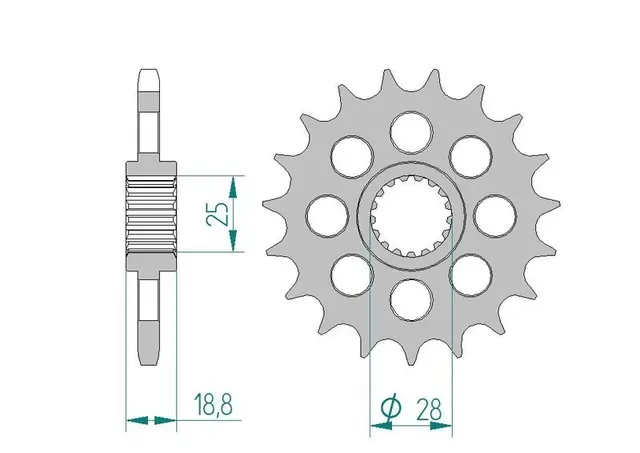 AFAM Framdrev 525 