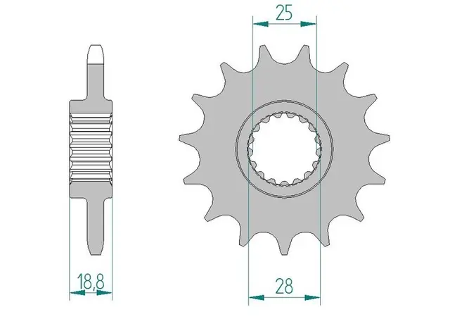 AFAM Framdrev 525 