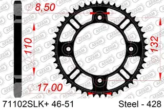 AFAM Bakdrev #428SLK+ - GG/HQ/KTM 85cc TC85 14->, SX105 04-06, SX85 07->