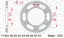 AFAM Bakdrev St&#229;l 520 - GG/HQ/KTM, 51T EC/EX/FC/FE/FX/TC/TE/TX/EXC/-F/SX/-F/XC+