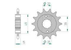 AFAM Framdrev 520