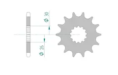 AFAM Framdrev 525