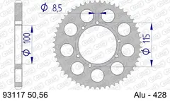 AFAM Bakdrev, Alu#428 - Beta/Husqvarna++