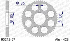AFAM Bakdrev, Aluminium #428 SCORPA125TY