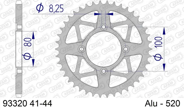 AFAM Bakdrev, Alu#520 - Gas Gas+ 