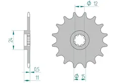 AFAM Framdrev 415