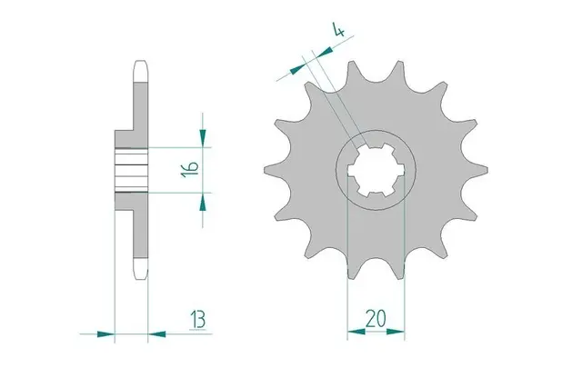 AFAM Framdrev 520 