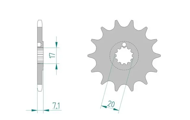 AFAM Framdrev 520 