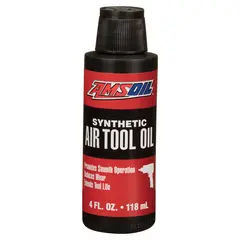 AMSOIL Syn. Air Tool Olje 4-oz. Flaske - 0,118L Flaske