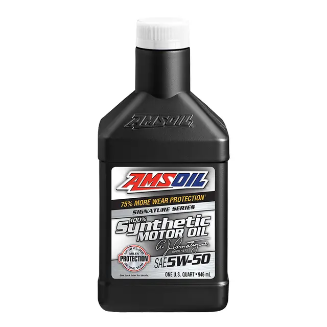 AMSOIL Signature Fullsynt - 5W-50 Finnes i flere varianter 